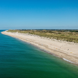 Westerland Nordsee Strand Duenen Luftaufnahme LBC 1