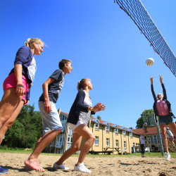 Kappeln Aussengelaende Beachvolleyball DG 6